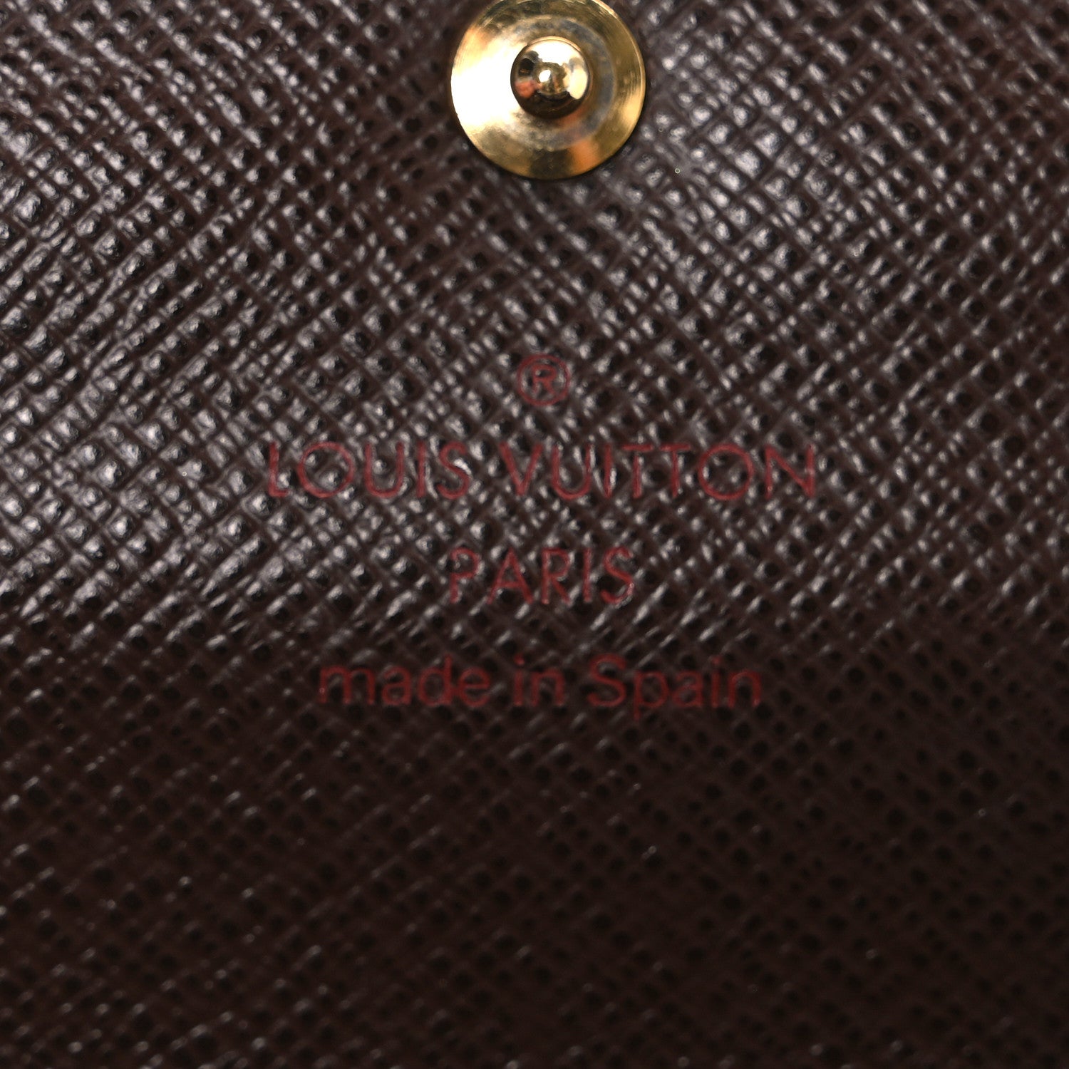 Louis Vuitton Damier Ebene Sarah Wallet 6 of 7