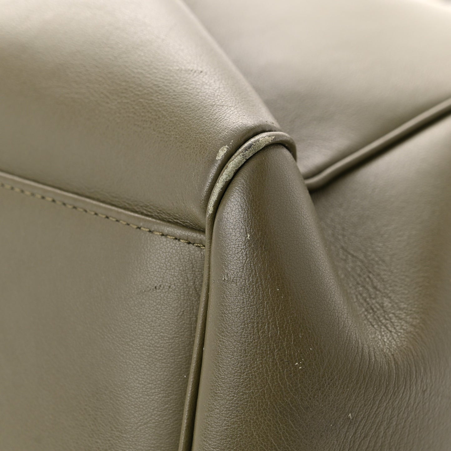 Calfskin Large Soft 16 Bag Dark Olive