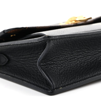 Louis Vuitton Damier Ebene Vavin Chain Wallet Black 8 of 17