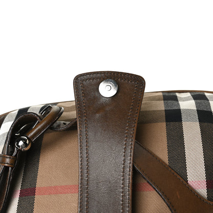 Burberry House Check Brook Hobo Brown 13 of 22