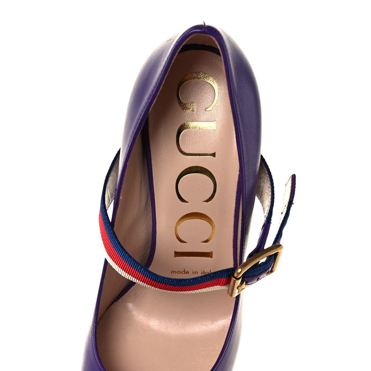 Malaga Kid Sylvie High Heel Pumps 36.5 Shine Purple
