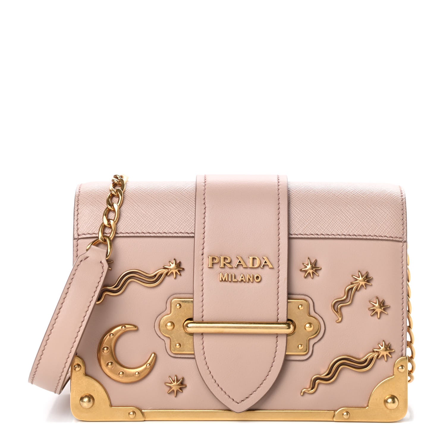 Prada City Calf Saffiano Astrology Cahier Bag Cipria 1 of 11