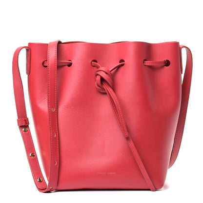 Mansur Gavriel Calfskin Mini Bucket Bag Flamma 1 of 4