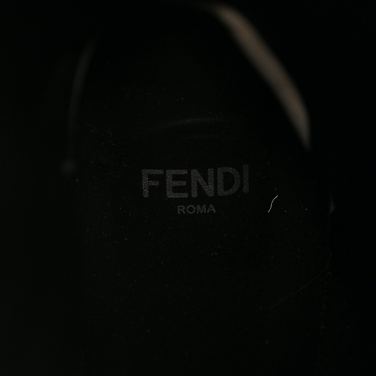 Chenille Jacquard FF 110mm Knee Boots 39 Black Blue