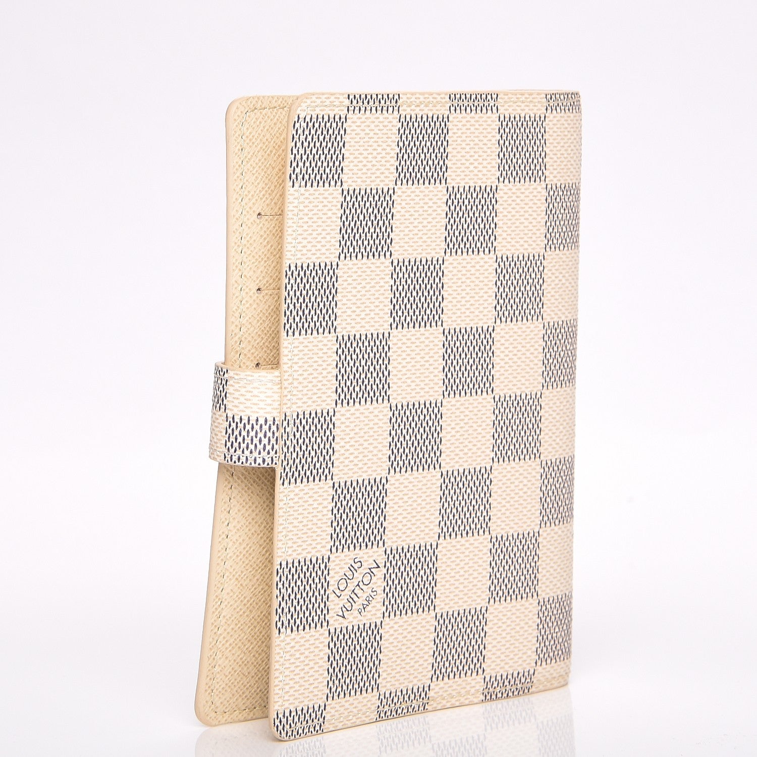 Louis Vuitton Damier Azur Small Ring Agenda Cover 5 of 7