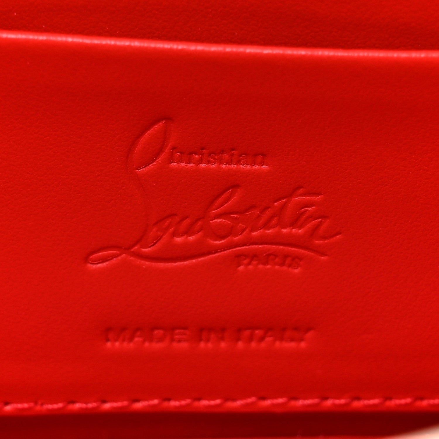 Christian Louboutin Patent Embossed Snakeskin Loubi54 Crossbody Clutch Pink 6 of 10