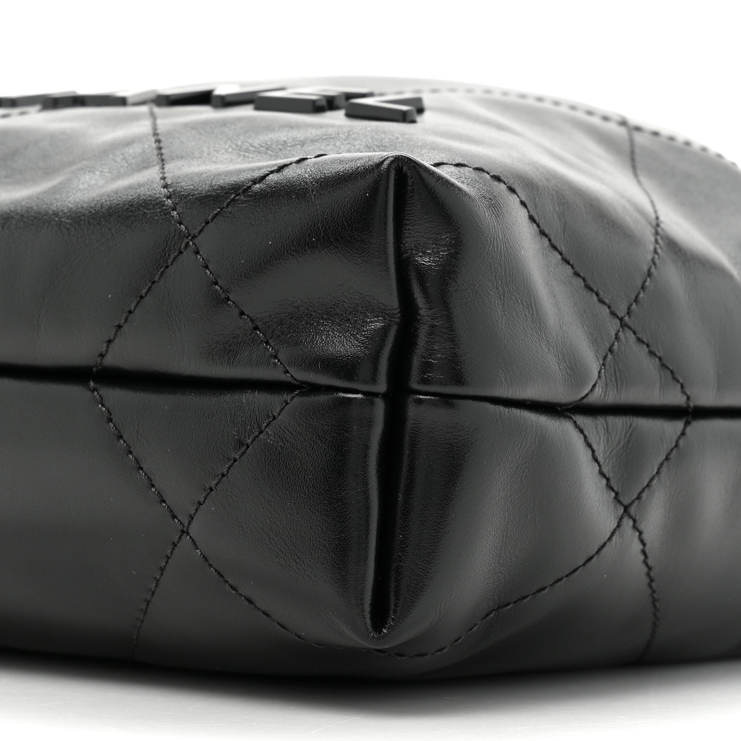 Chanel Shiny Calfskin Quilted Mini Chanel 22 So Black 8 of 10
