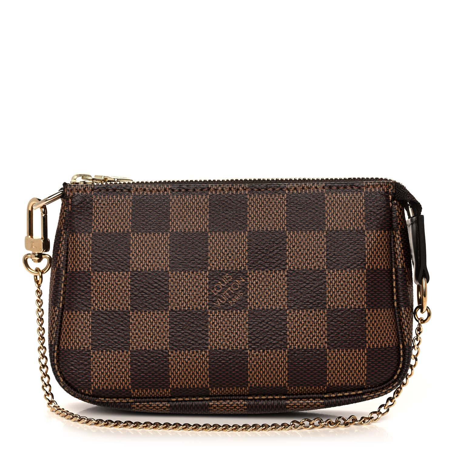 Louis Vuitton Damier Ebene Mini Pochette Accessories 1 of 10