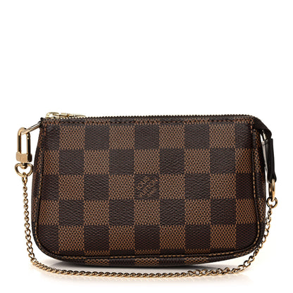 Louis Vuitton Damier Ebene Mini Pochette Accessories 1 of 10
