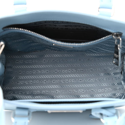Prada Saffiano Lux Micro Galleria Shoulder Bag Astrale 4 of 9
