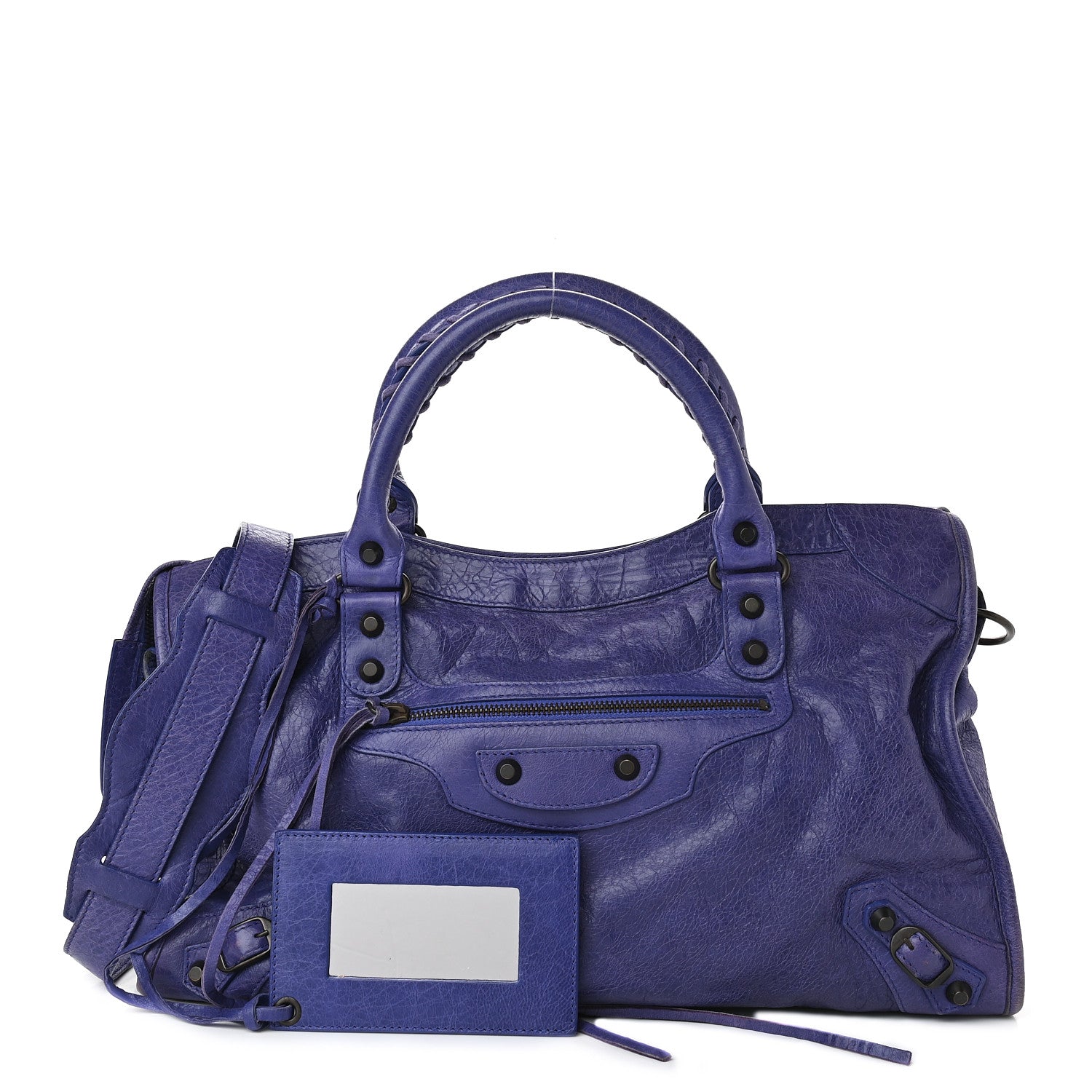 Balenciaga Agneau Classic Hardware City Bleu Lavande 1 of 8
