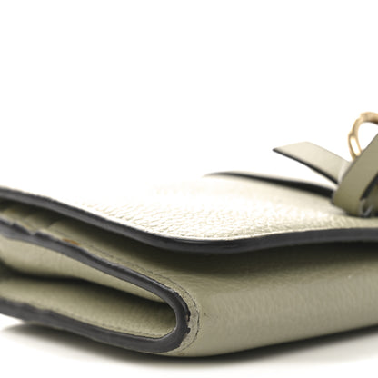 Chloe Calfskin Alphabet Long Wallet Sage 6 of 9