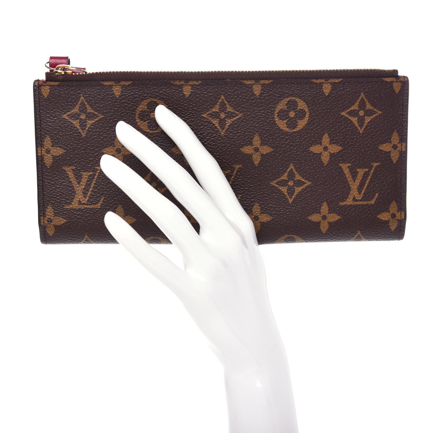 Louis Vuitton Monogram Adele Wallet Fuchsia 2 of 7