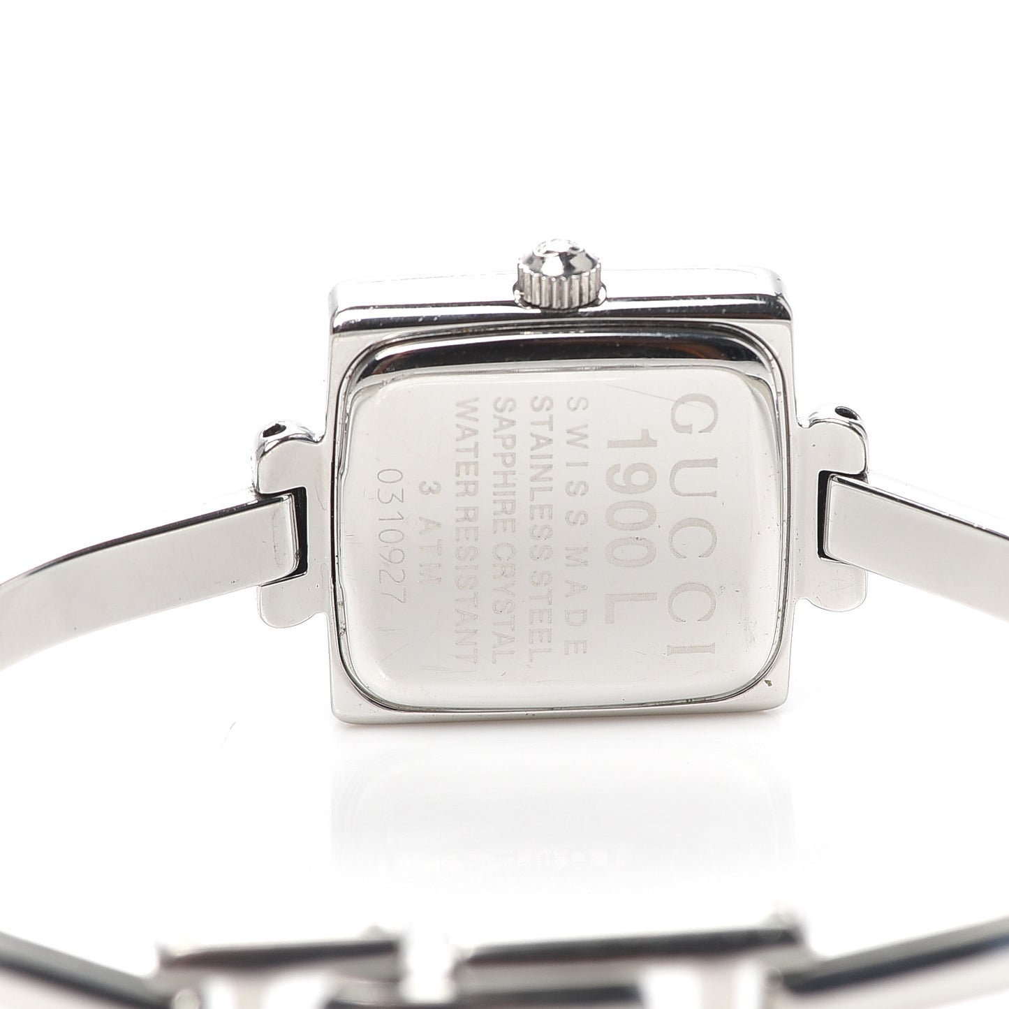 Stainless Steel 19mm 1900L Quartz Watch Black