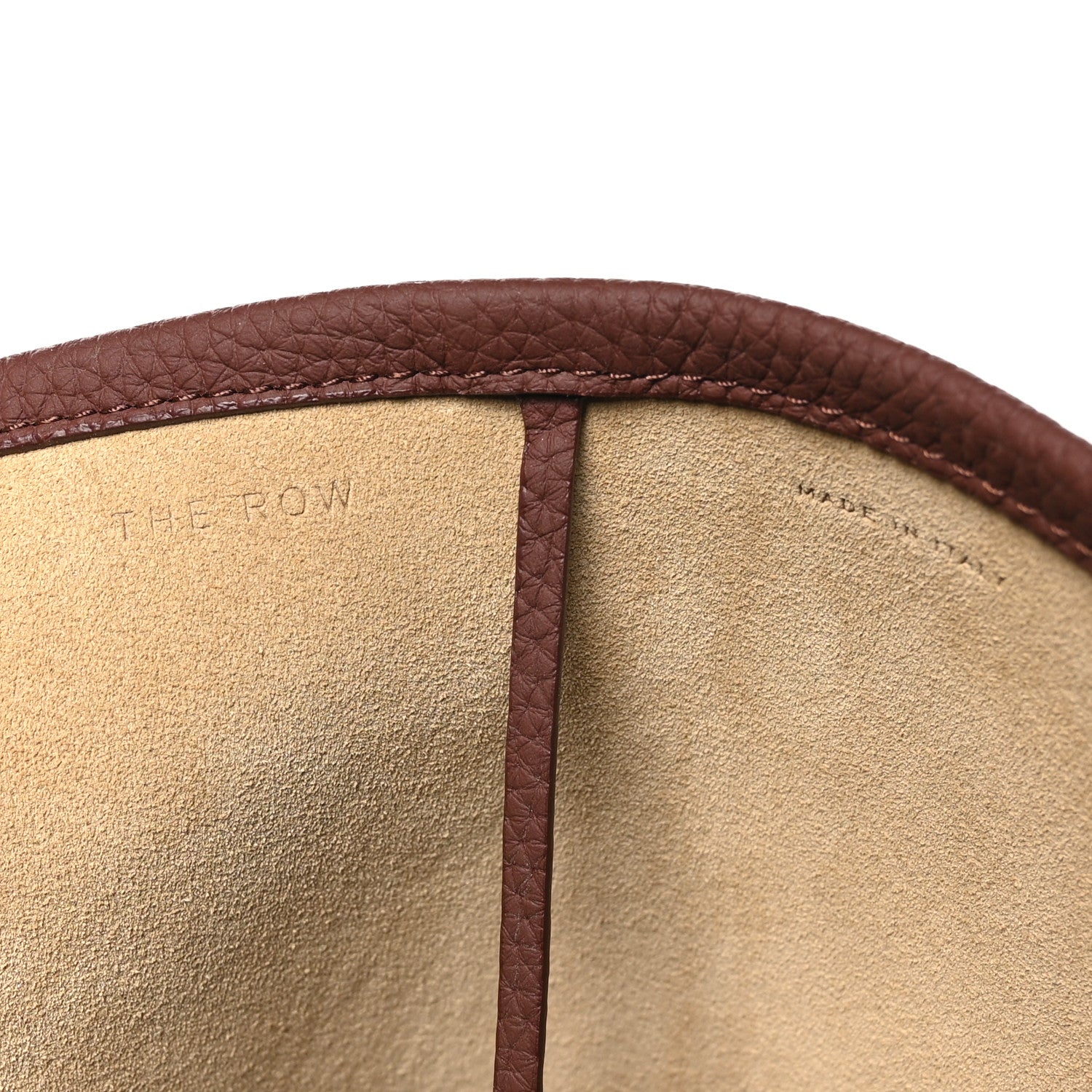 The Row Calfskin Large N/S Park Tote Cognac 5 of 8