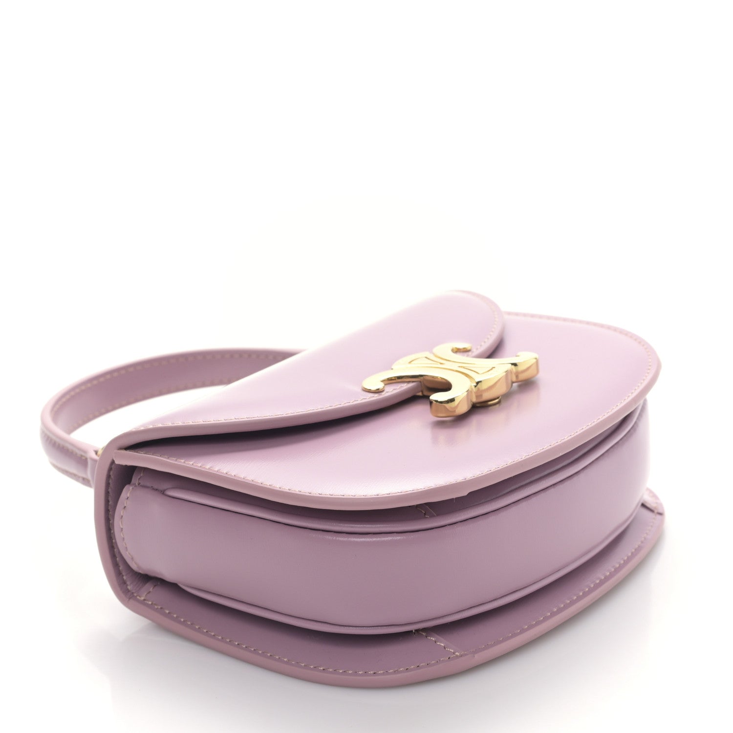 Celine Shiny Calfskin Triomphe Mini Besace Clea Petal 4 of 9