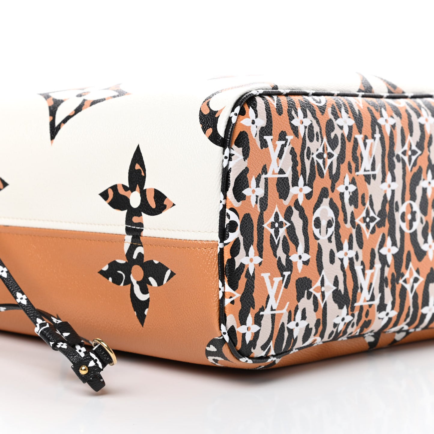 Monogram Giant Jungle Neverfull MM Ivory