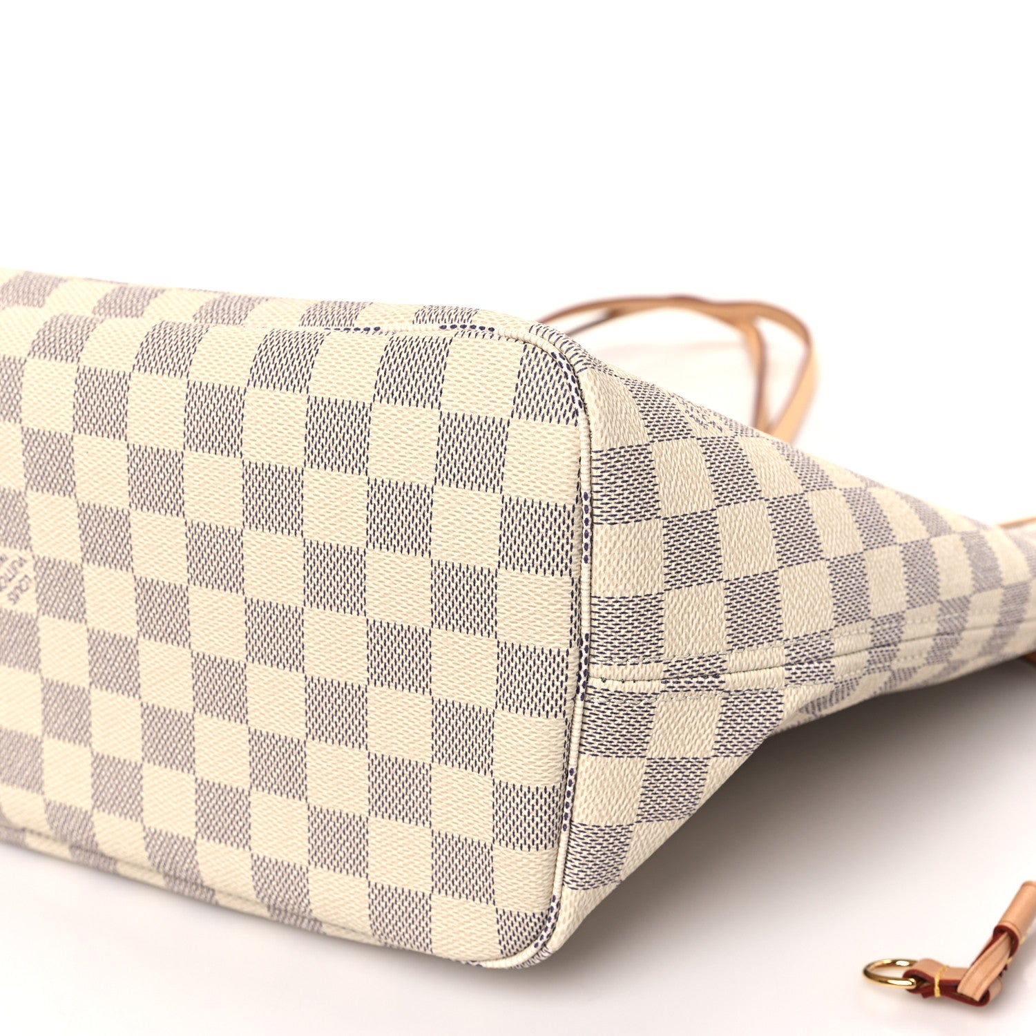 Louis Vuitton Damier Azur Neo Neverfull MM Rose Ballerine 9 of 10