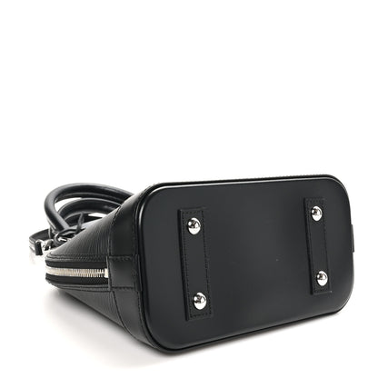 Louis Vuitton Epi Alma BB Black 4 of 9