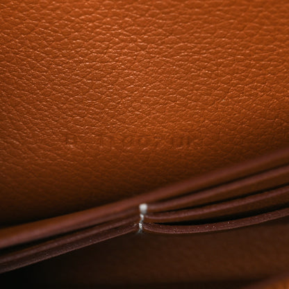 Hermes Evercolor Cavale Constance Long Wallet To Go Gold Multicolor 7 of 11