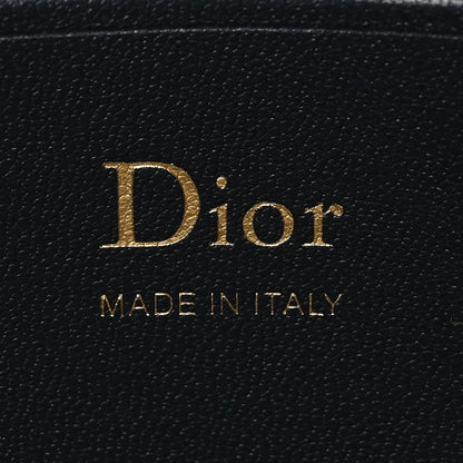 Christian Dior Oblique Bow Pouch With Chain Blue 6 of 11