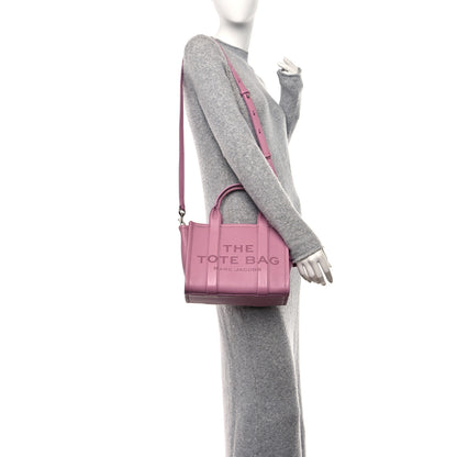 Marc Jacobs Grained Calfskin Small The Tote Bag Lilas 2 of 9