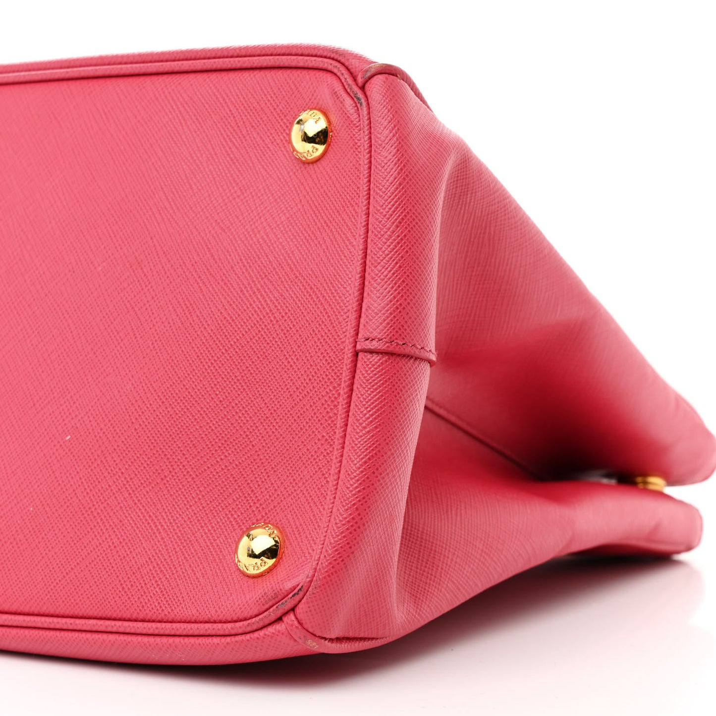 Saffiano Medium Galleria Double Zip Tote Peonia