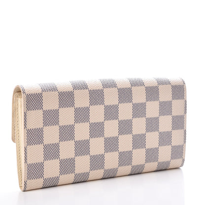 Louis Vuitton Damier Azur Sarah Wallet 3 of 10