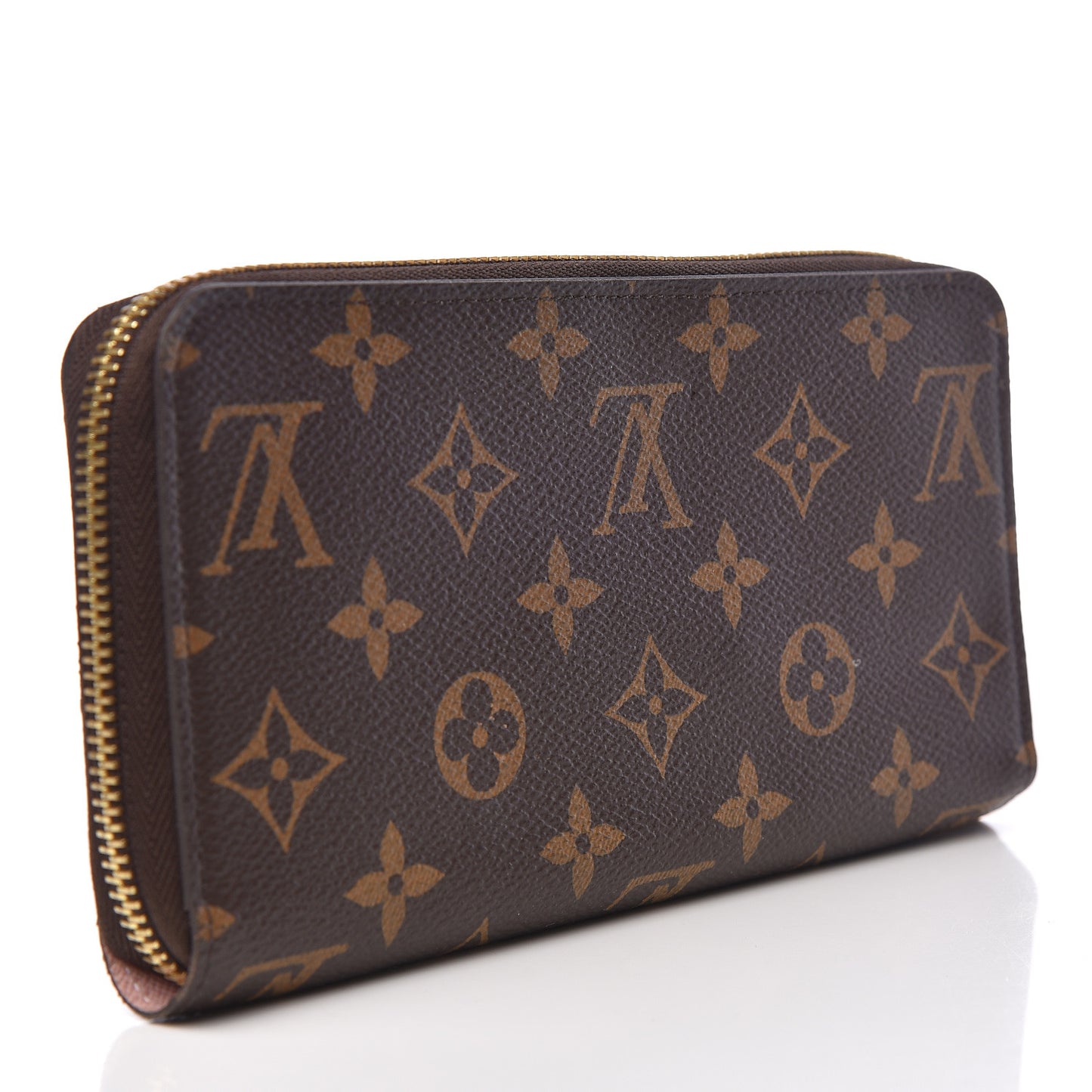 Monogram Zippy Wallet Rose Ballerine