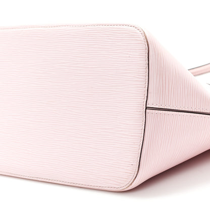 Louis Vuitton Epi Neverfull MM Rose Ballerine 9 of 11