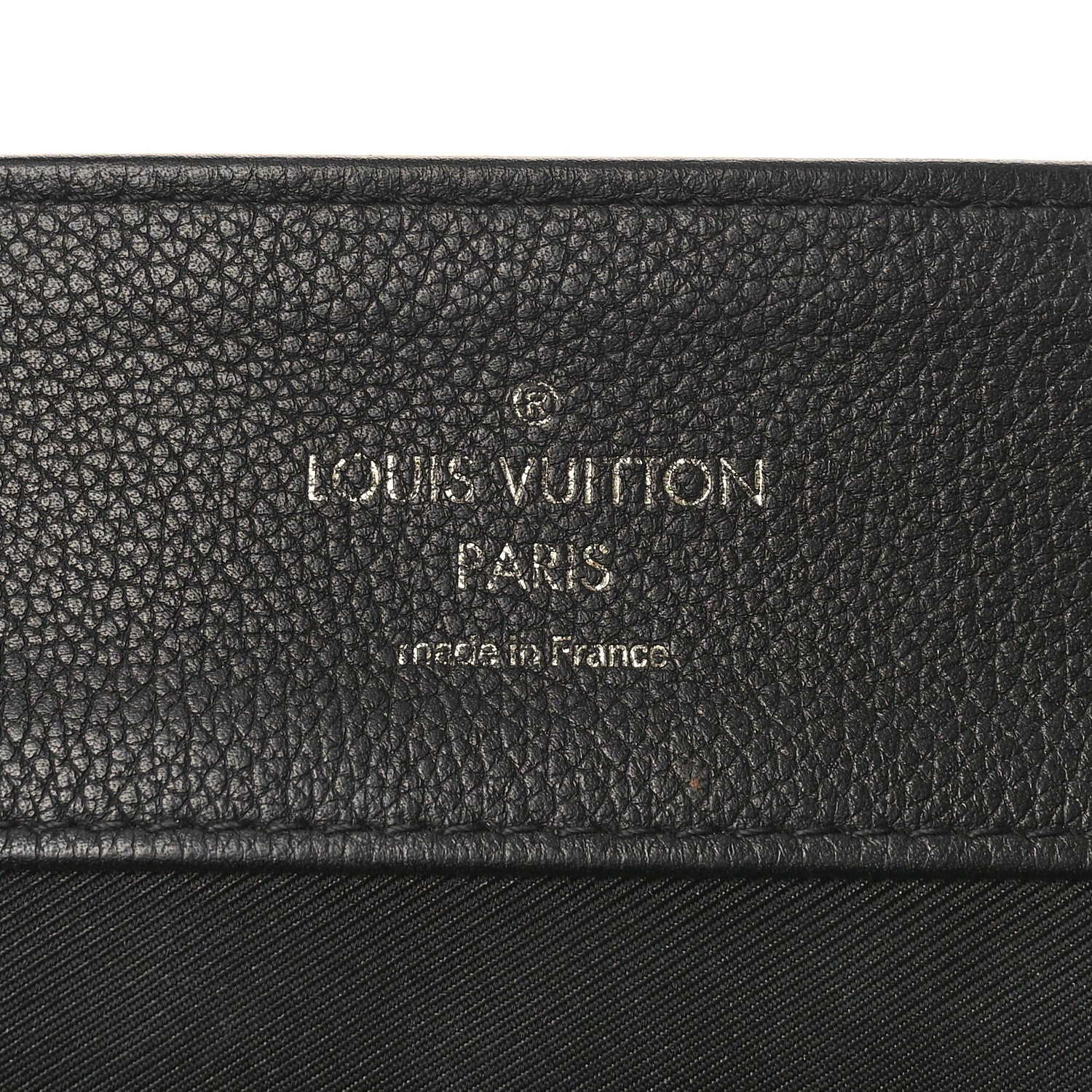 Louis Vuitton Calfskin Lockme MM Black 6 of 13
