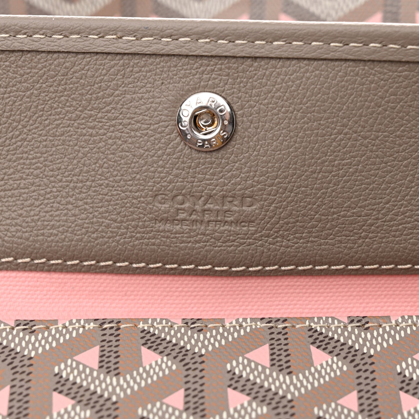 Goyardine Saint Louis Claire Voie GM Grege Powder Pink
