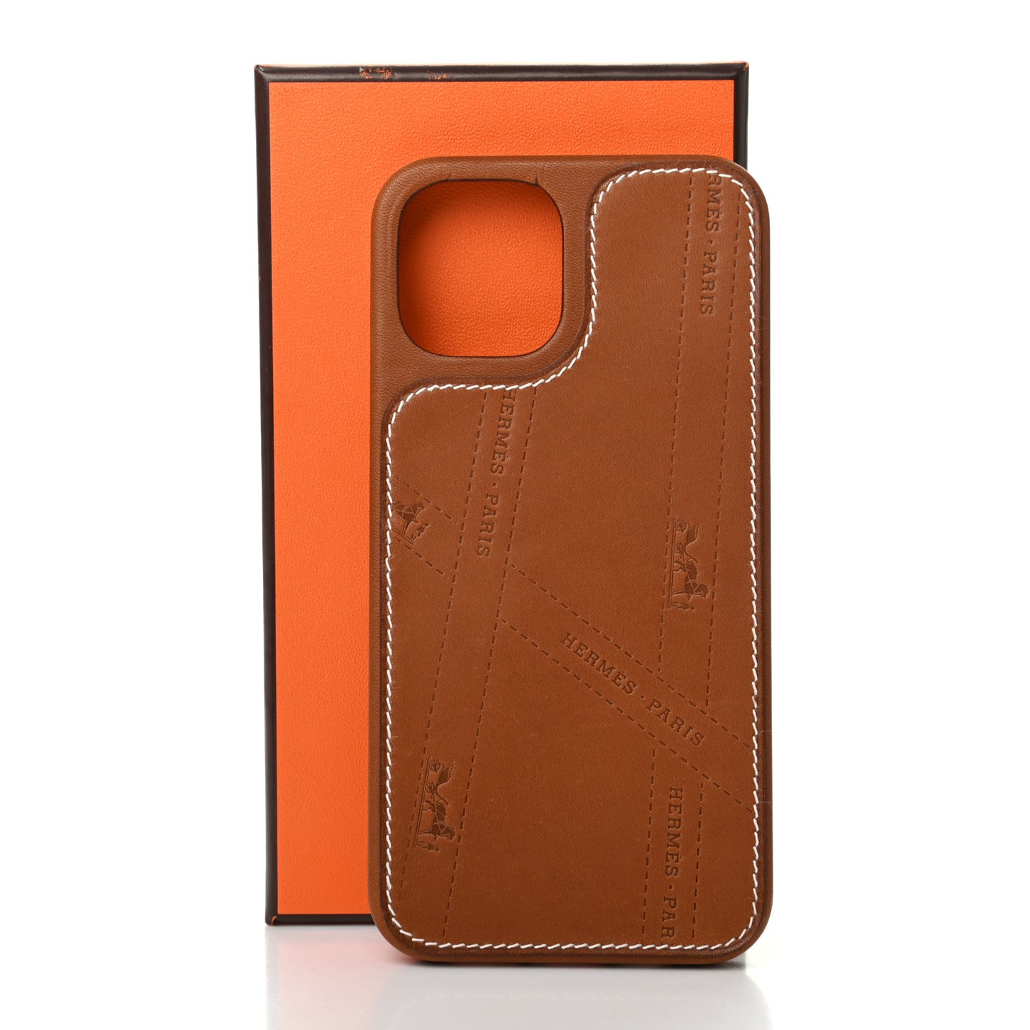 Barenia Bolduc iPhone 12/12 Pro Case Fauve