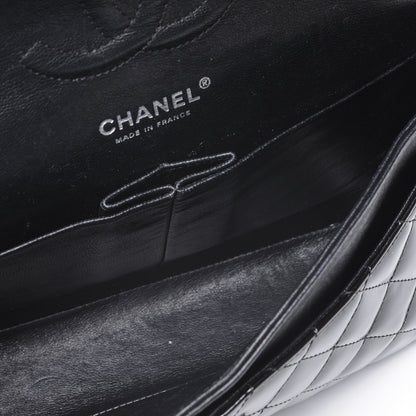 Chanel Glitter Patent Quilted Evening Star Medium Double Flap Black 7 of 8