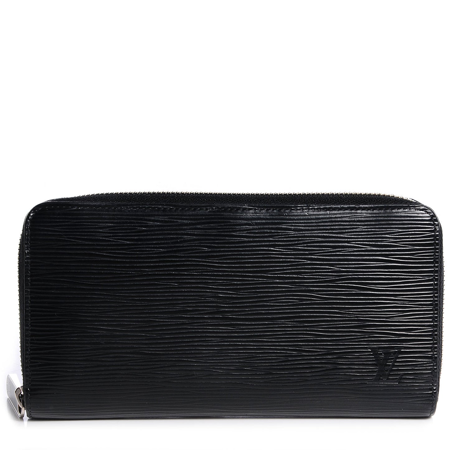 Epi Leather Zippy Wallet Black