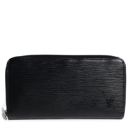 Louis Vuitton Epi Leather Zippy Wallet Black 1 of 7