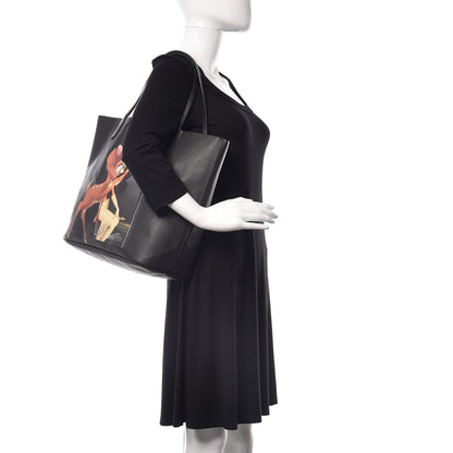 Givenchy Textured Coated Canvas Bambi Print Medium Antigona Tote 2 of 19