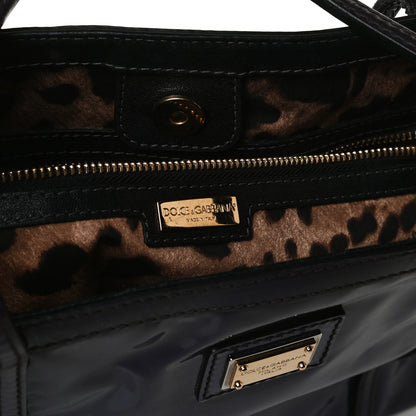 Dolce & Gabbana Patent Shopping Tote Purple 7 of 22
