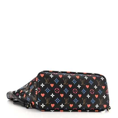 Louis Vuitton Game On Neverfull MM Black 5 of 11