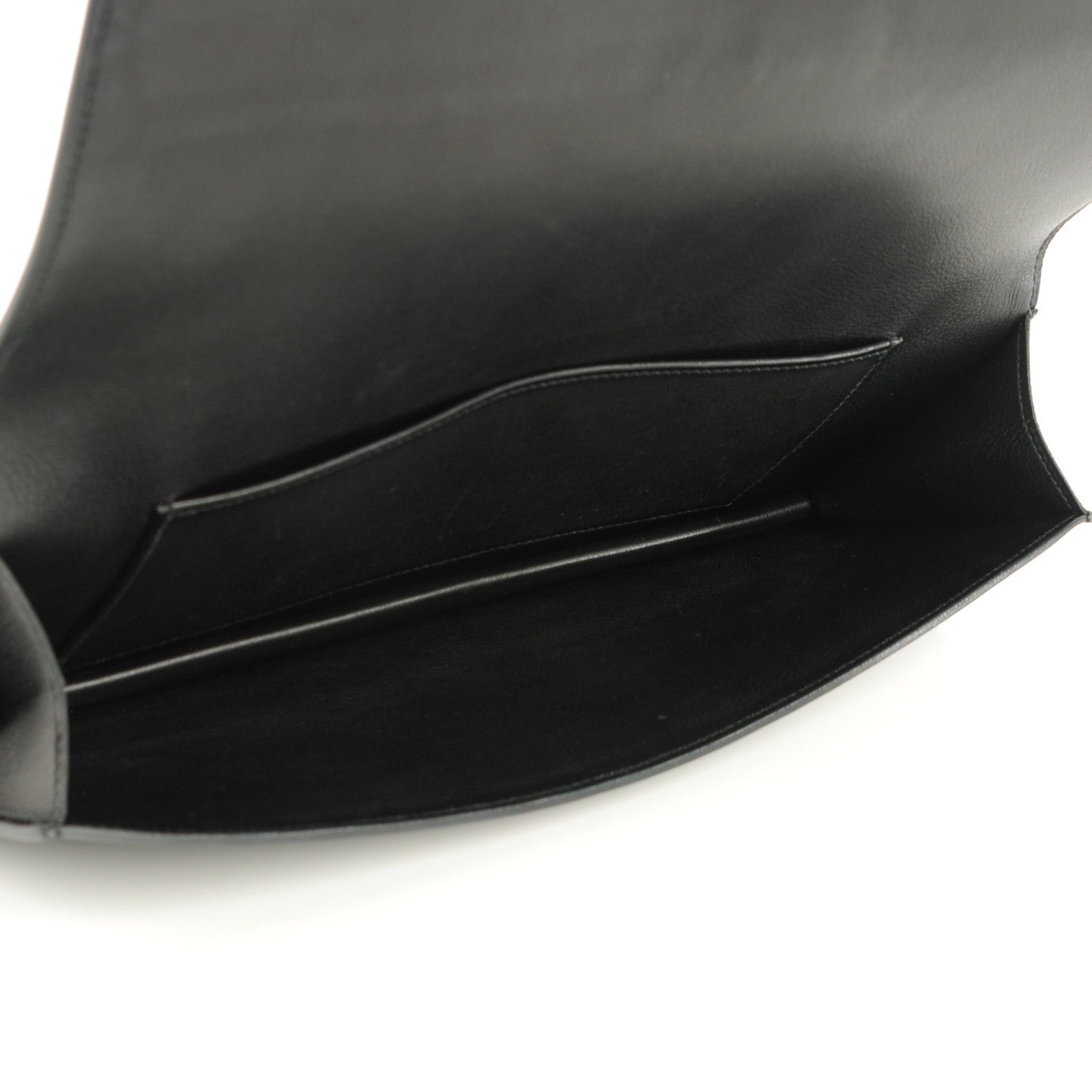 Hermes Evercalf Shadow Clutch 29 Black 5 of 7