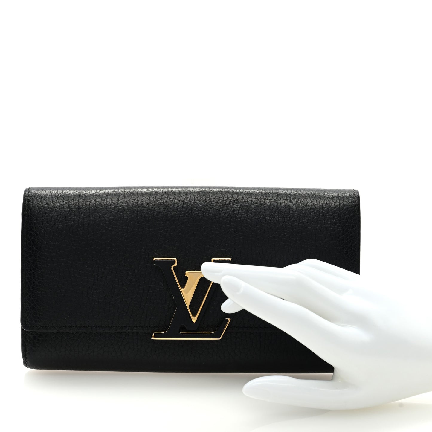 Taurillon Capucines Wallet Black