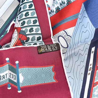 Hermes Silk Les Tresors D Un Artiste Scarf 90 3 of 3