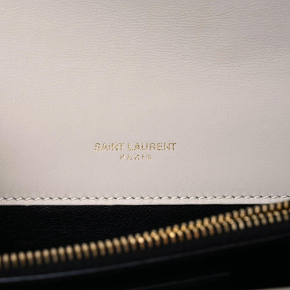Saint Laurent Lambskin Quilted Mini Gaby Satchel Crema Soft 6 of 12