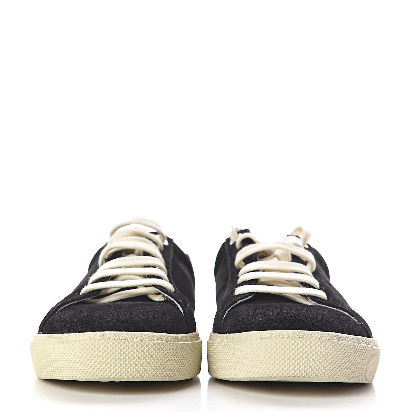 Distressed Suede Womens Court Classic Sneakers 38.5 Black