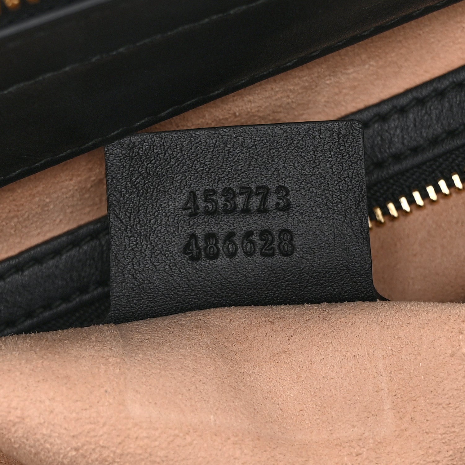 Gucci Guccissima Signature Medium Shoulder Tote Bag Black 7 of 12