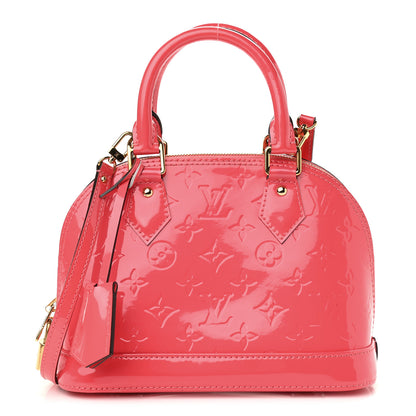 Louis Vuitton Vernis Alma BB Rose Litchi 1 of 11