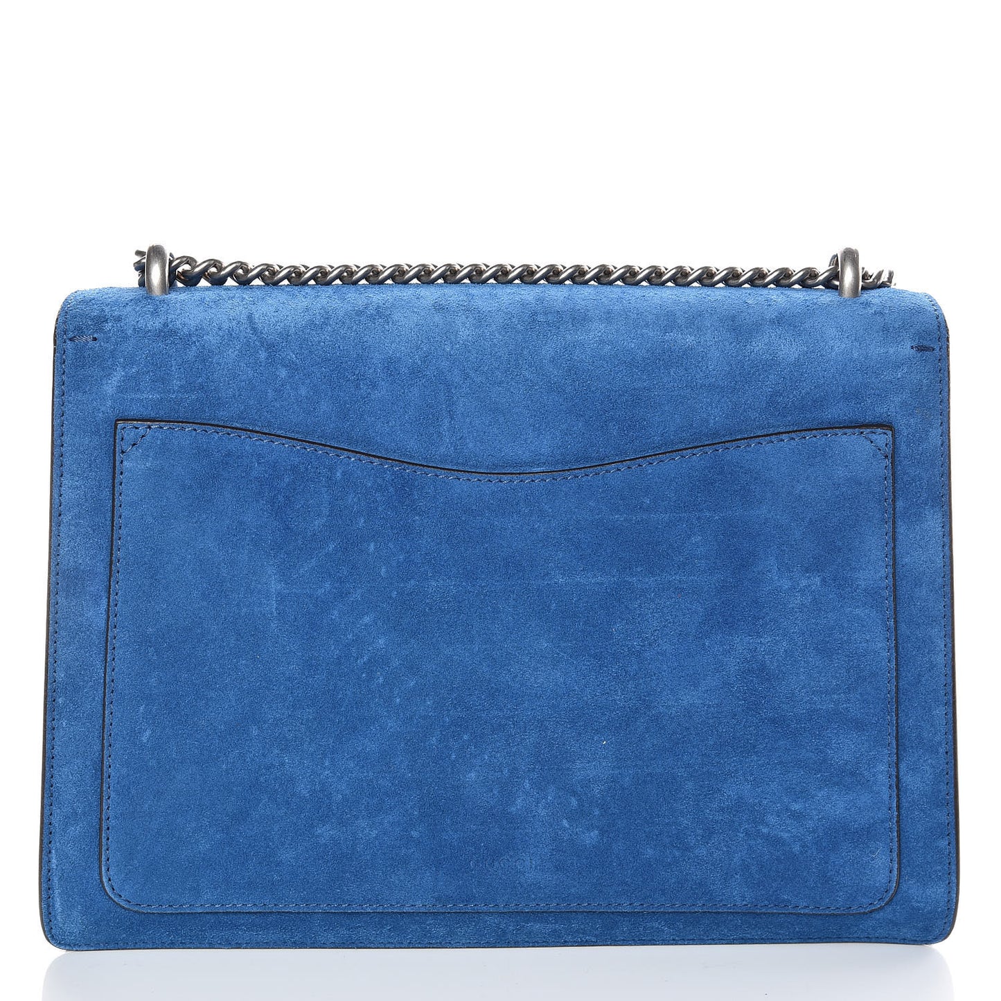 Suede Medium Dionysus Shoulder Bag Blue