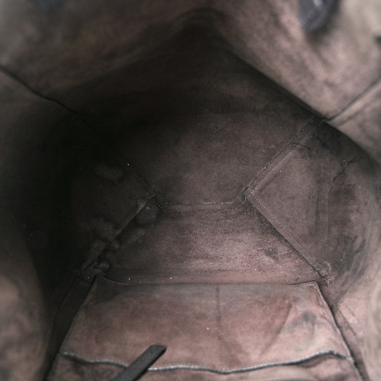 Soft Grained Calfskin Medium Belt Cabas Phantom Medium Grey