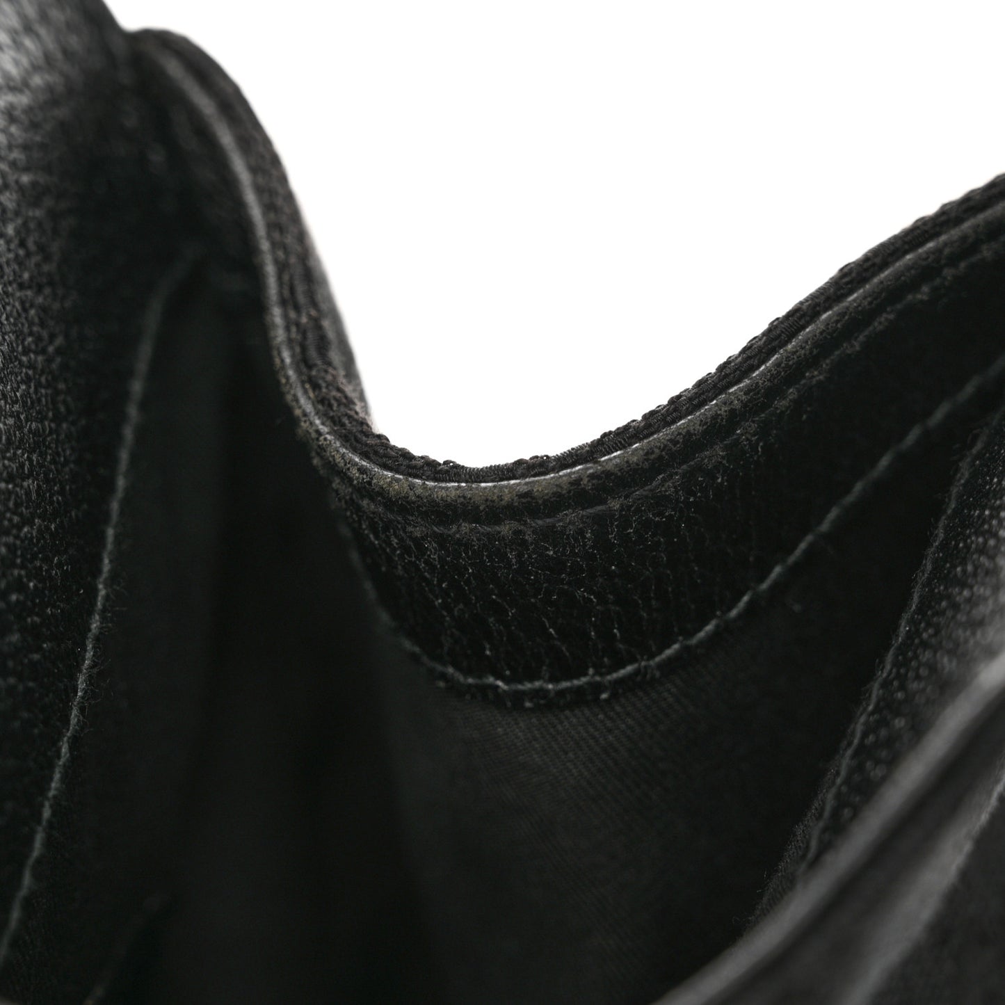 Monogram Calfskin Large Bardot Tote Black