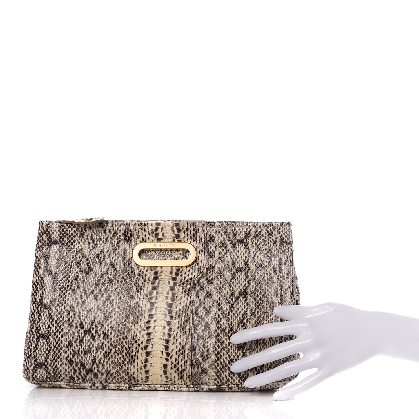 Snakeskin Clutch